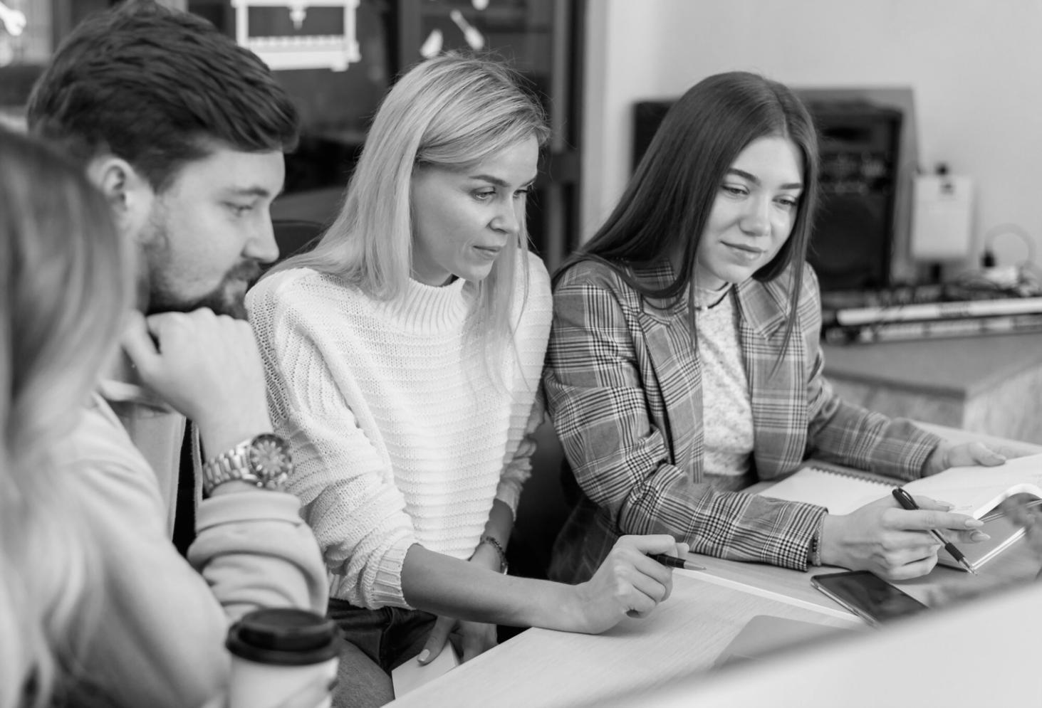 Transparent financial planning session